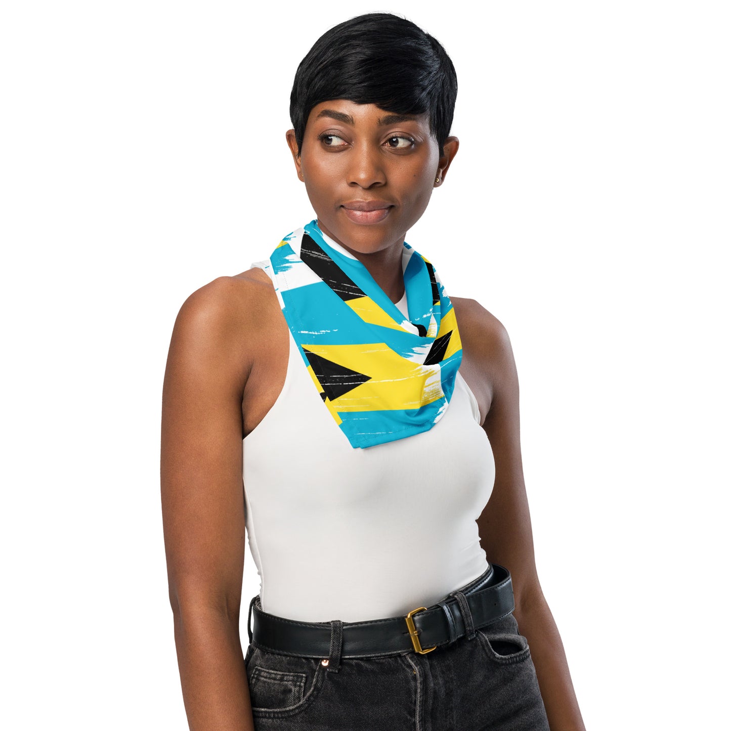 Bahamian Pride Bandana #1