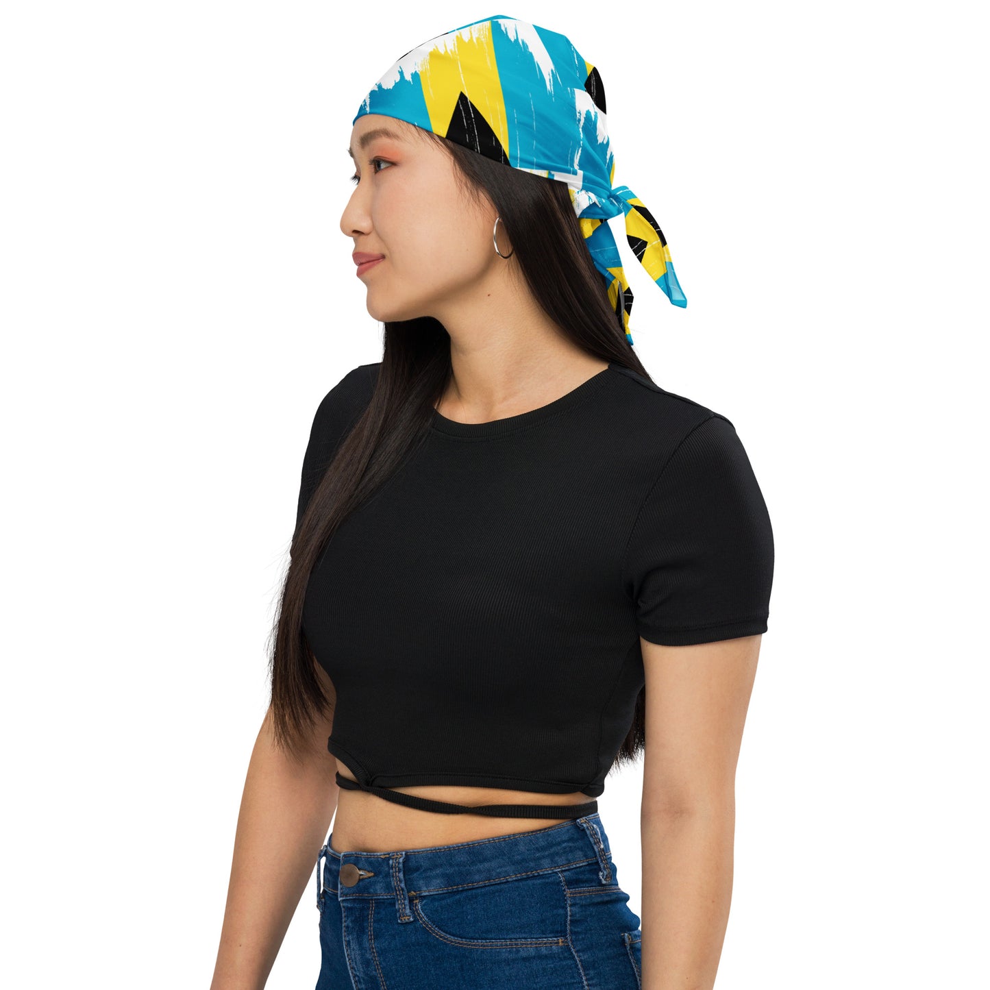 Bahamian Pride Bandana #1