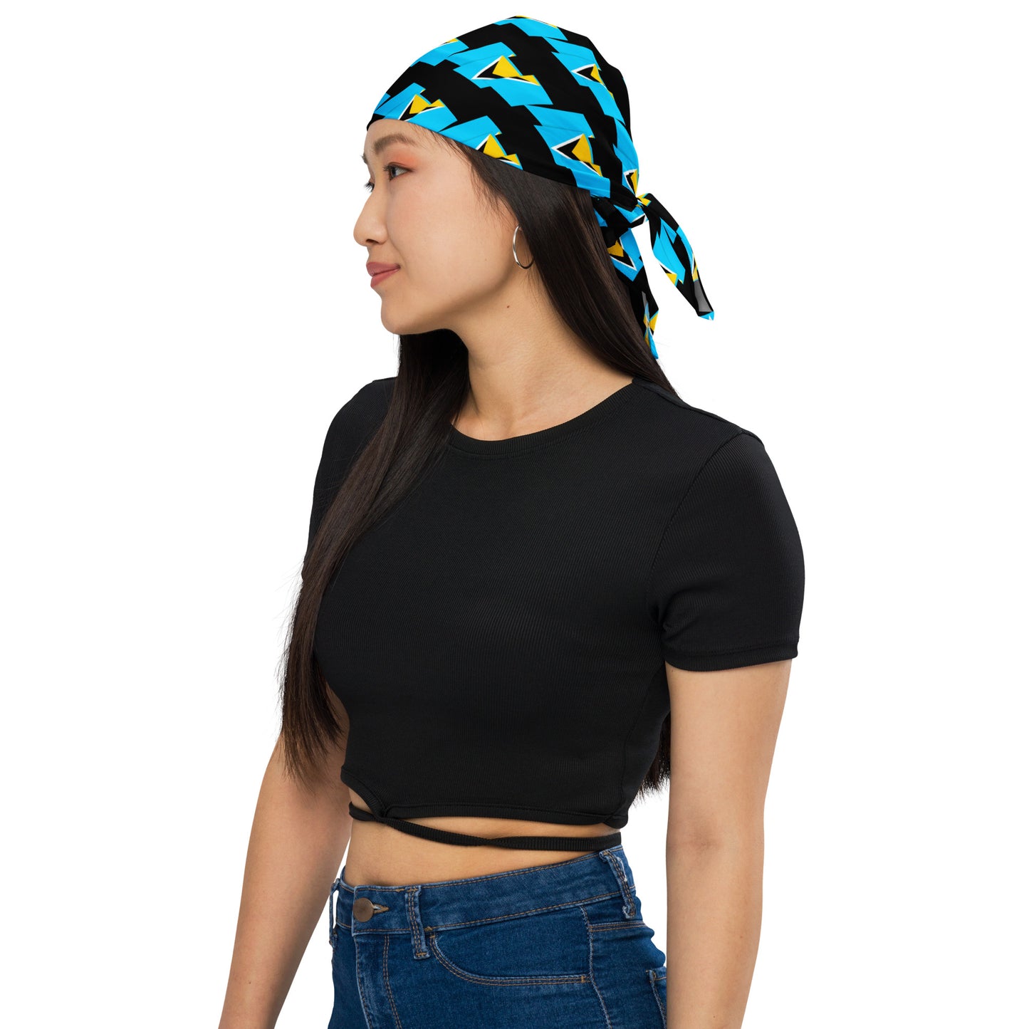 St. Lucian Pride Bandana #2