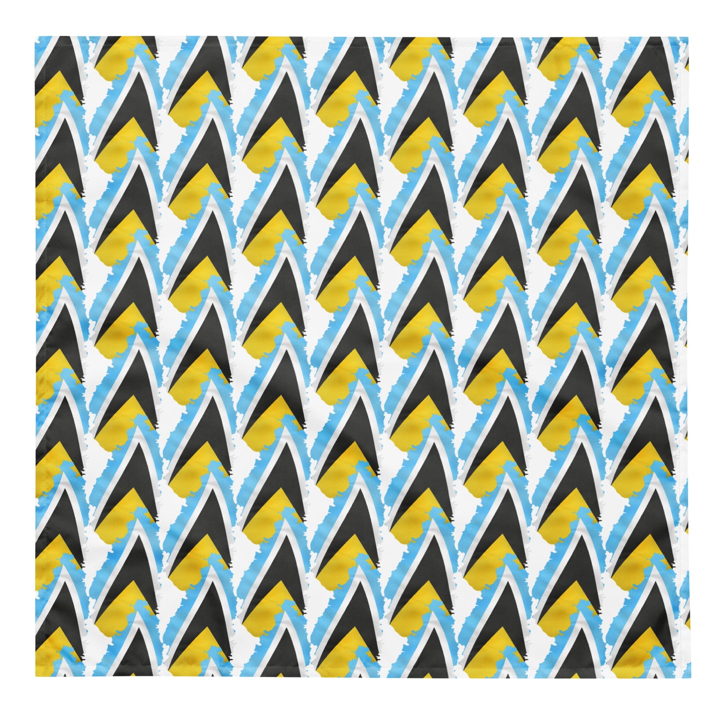 St. Lucian Pride Bandana #4