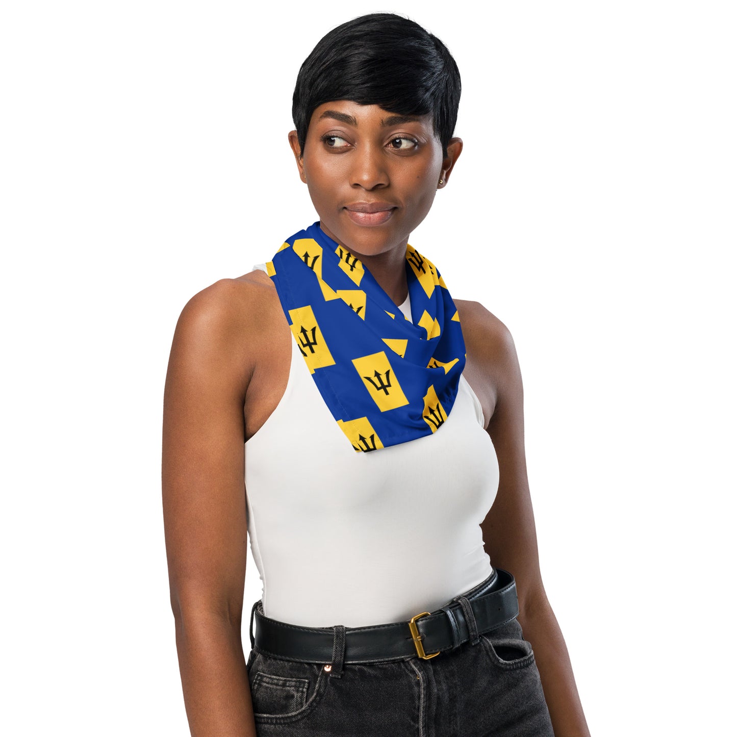 Barbadian Pride Bandana #1