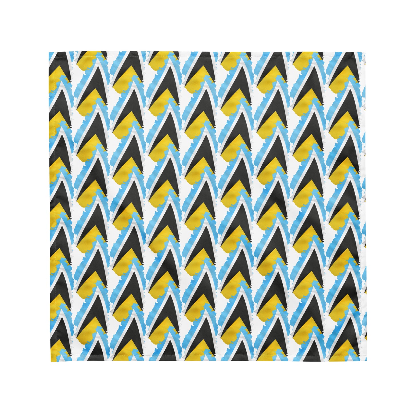 St. Lucian Pride Bandana #4